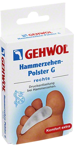 Гель-подушка под пальцы G - Gehwol (Геволь) Hammerzehenpolster G