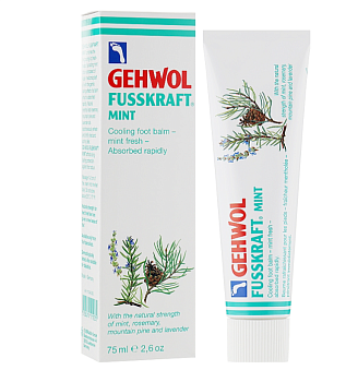 Мятный охлаждающий бальзам для ног - Gehwol (Геволь) Fusskraft Mint